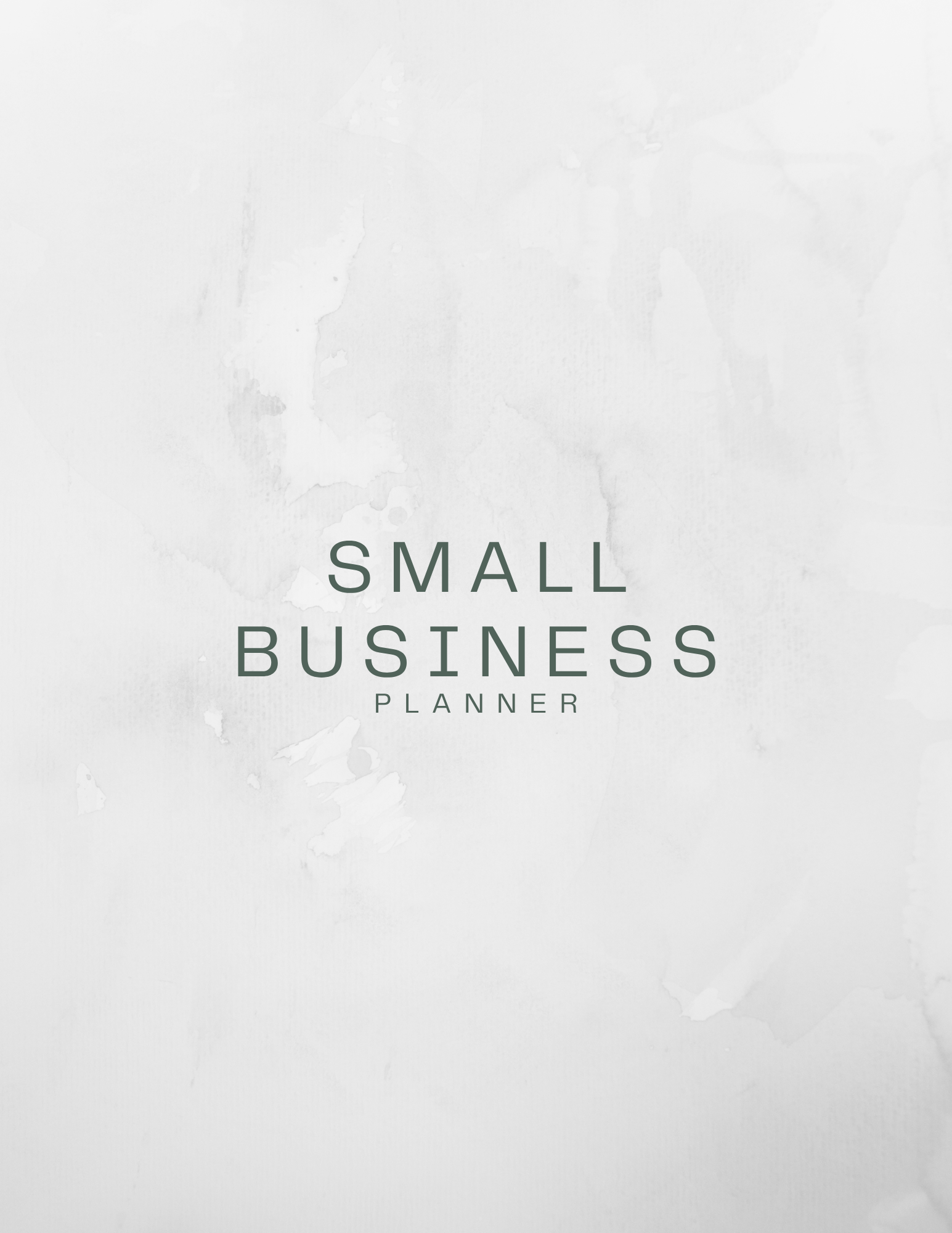 Small Business Planner