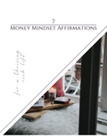 Money mindset affirmations